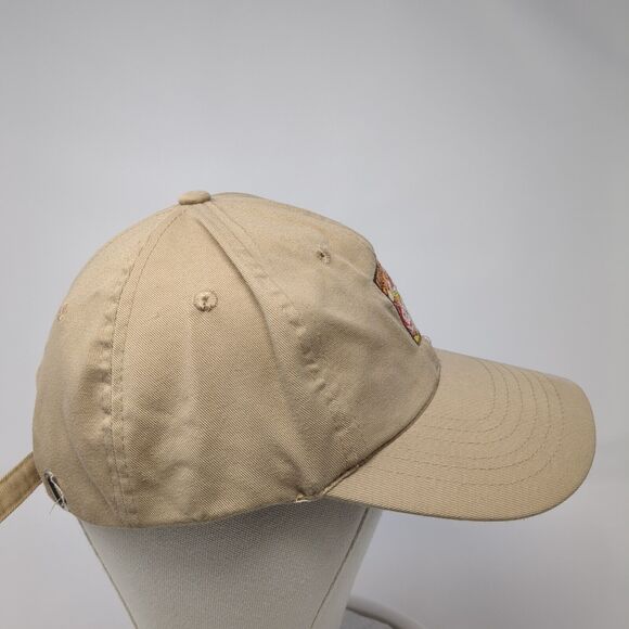 Las Manitas Austin TX Slideback Hat Tan One Size Adjustable Embroidered - Picture 4 of 8